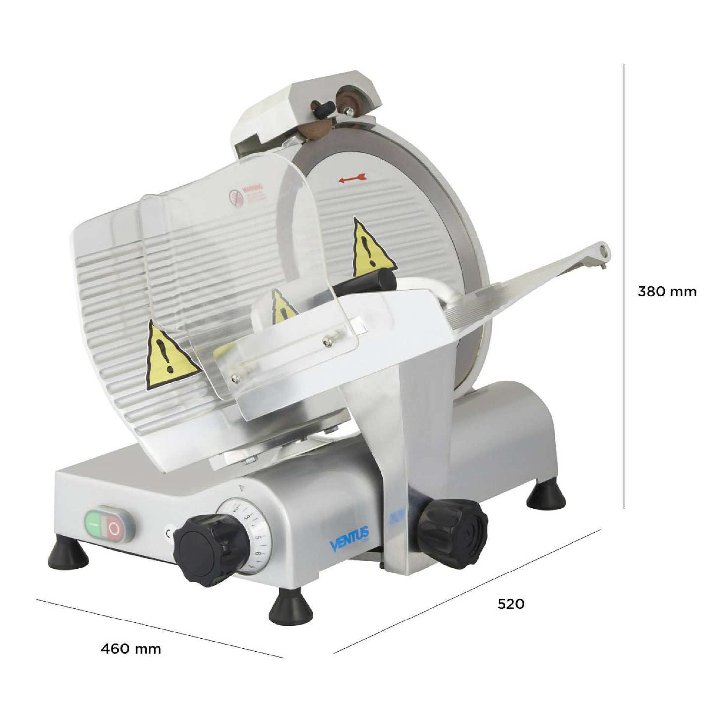 Cortadora De Cecinas 250Mm V-2509#Acero