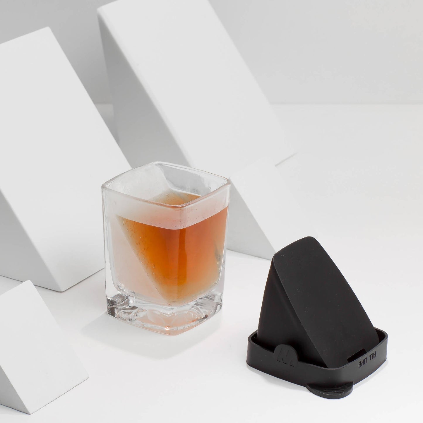 Vaso Whiskey Wedge Hielo5#Sin color