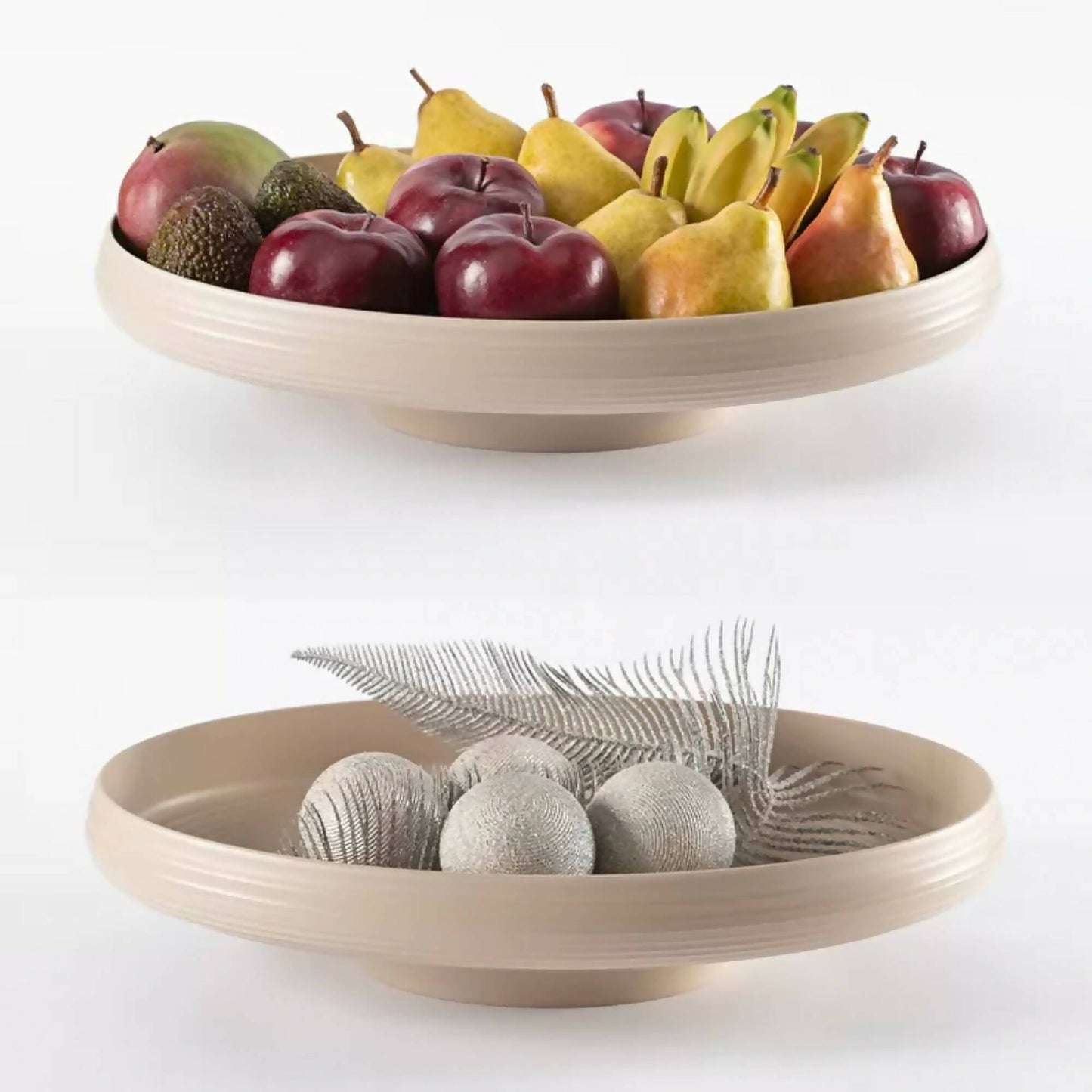 Centro Mesa Tierra 44 cms7#Crema