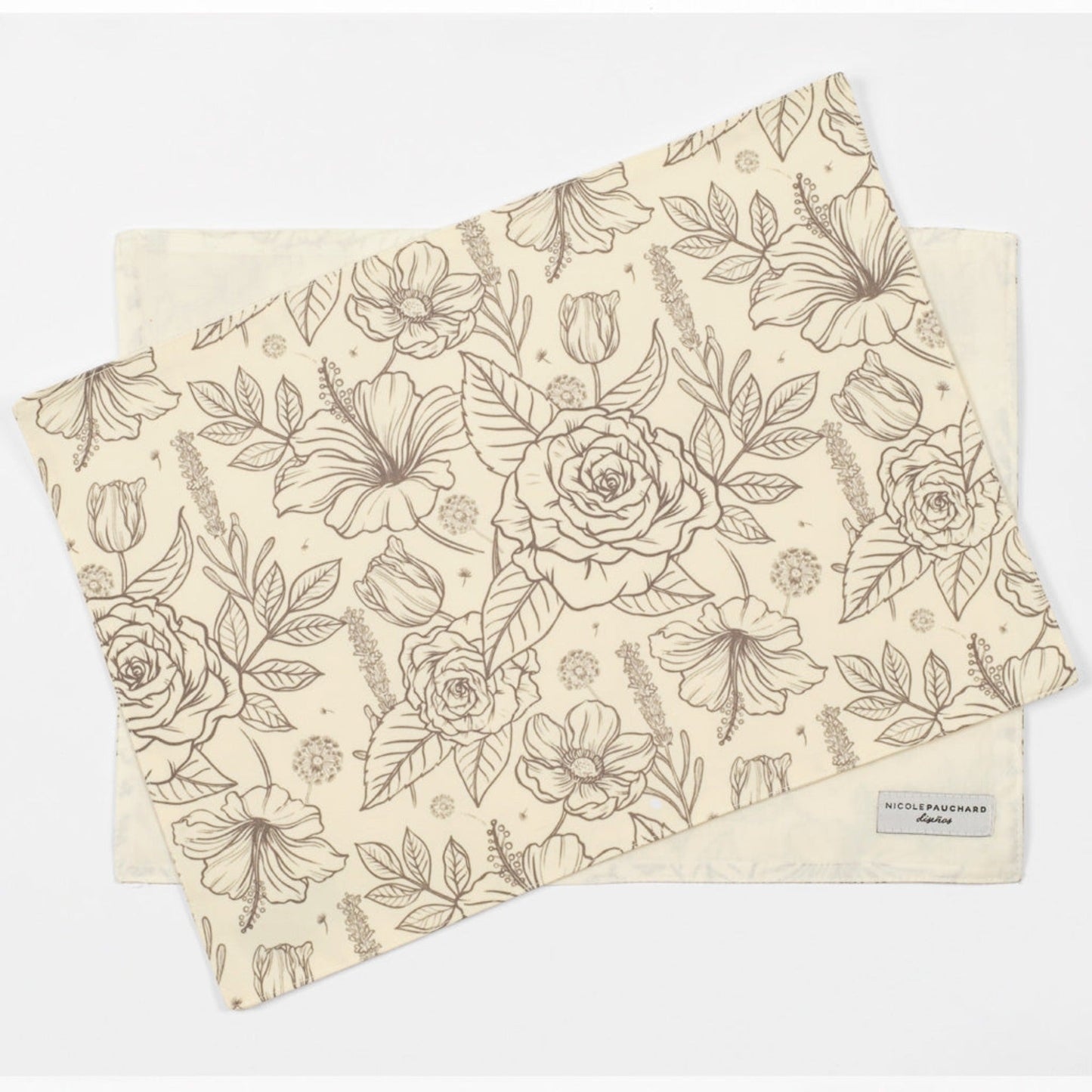 Set 4 Individuales Anita5#Gris