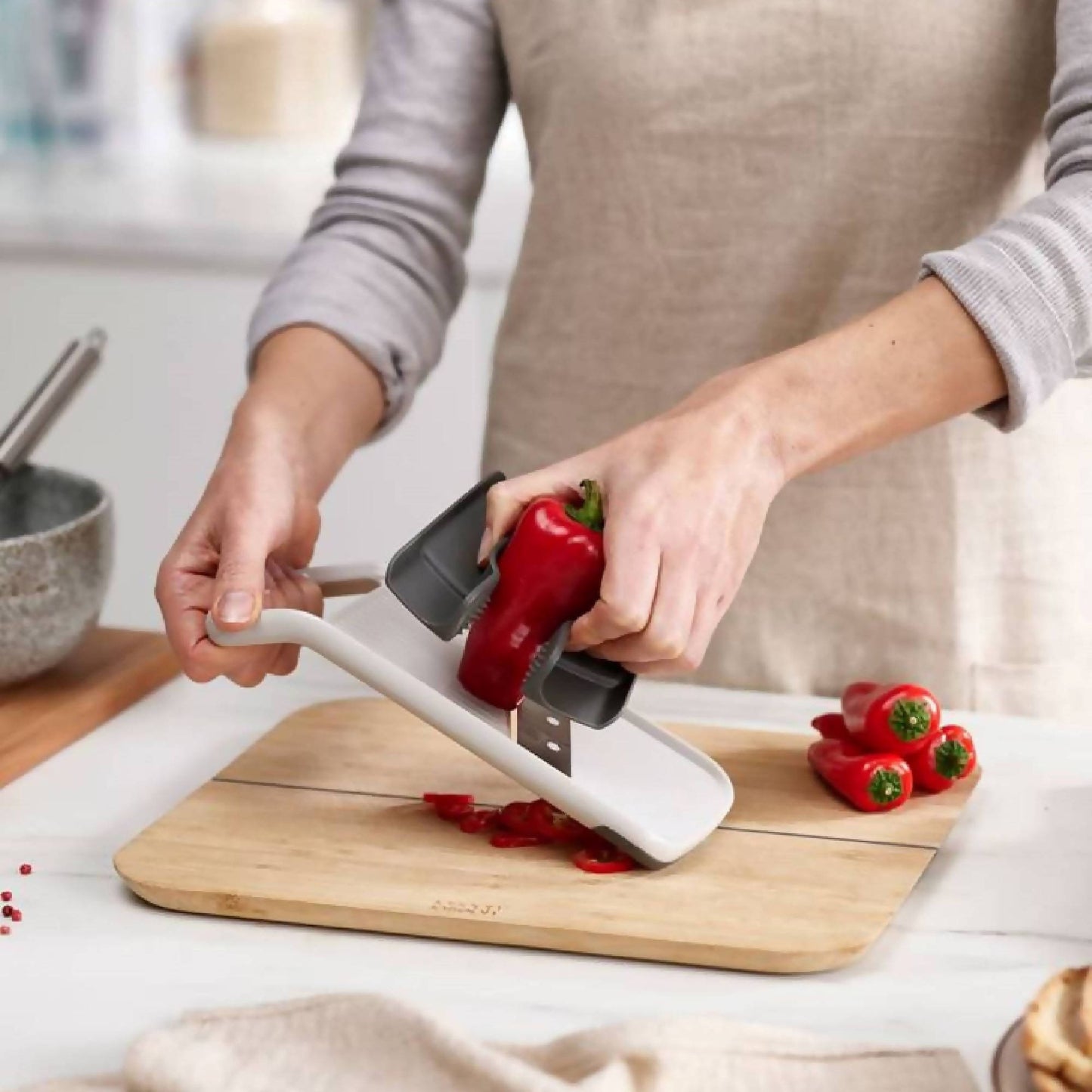 Mandolina Manual Duo5#Gris