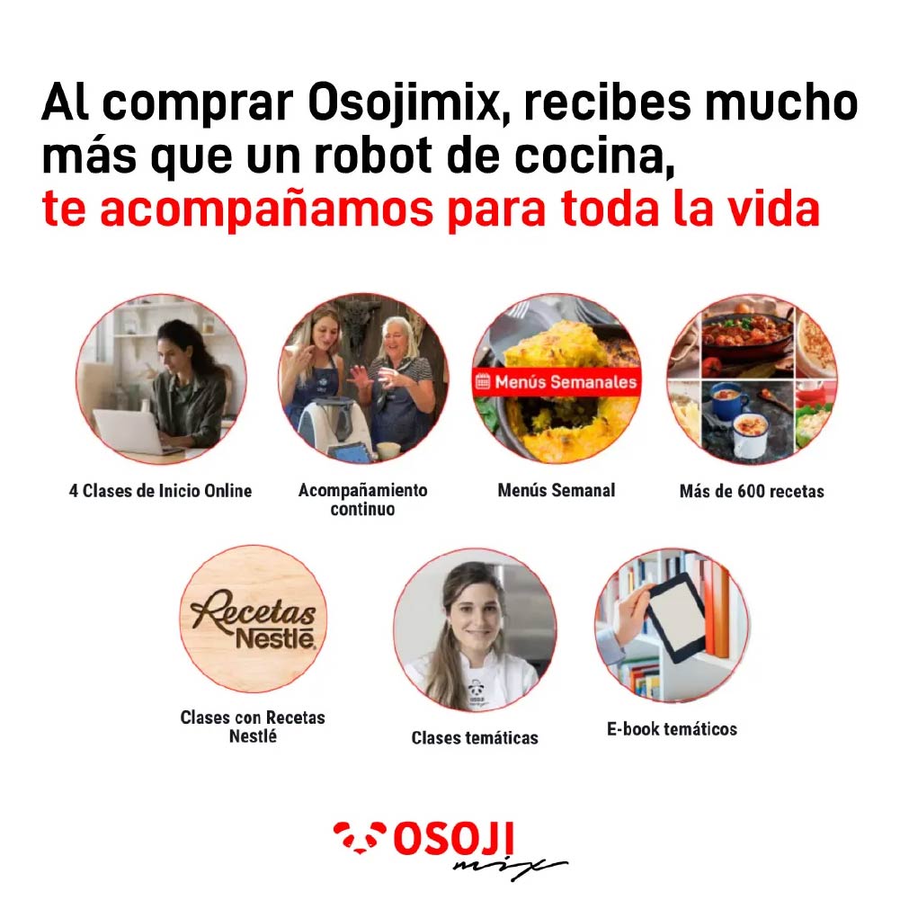 Robot Cocina Osojimix OM66#Acero