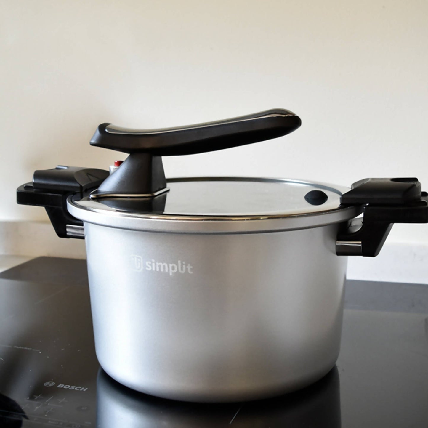 Olla A Presión Baja Antiadherente 5 Lts