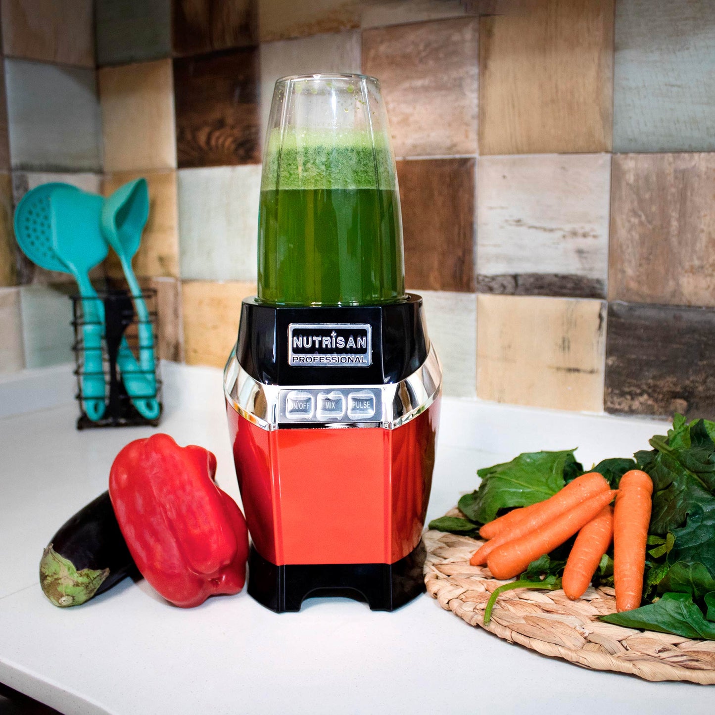 Procesador de Alimentos 1000 W6#Rojo