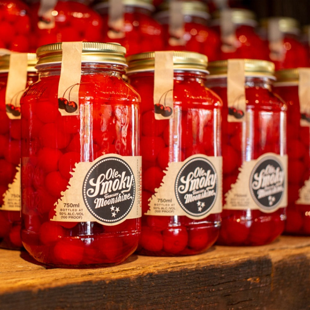 Ole Smoky Moonshine Cherries 750 ml4#Sin Color
