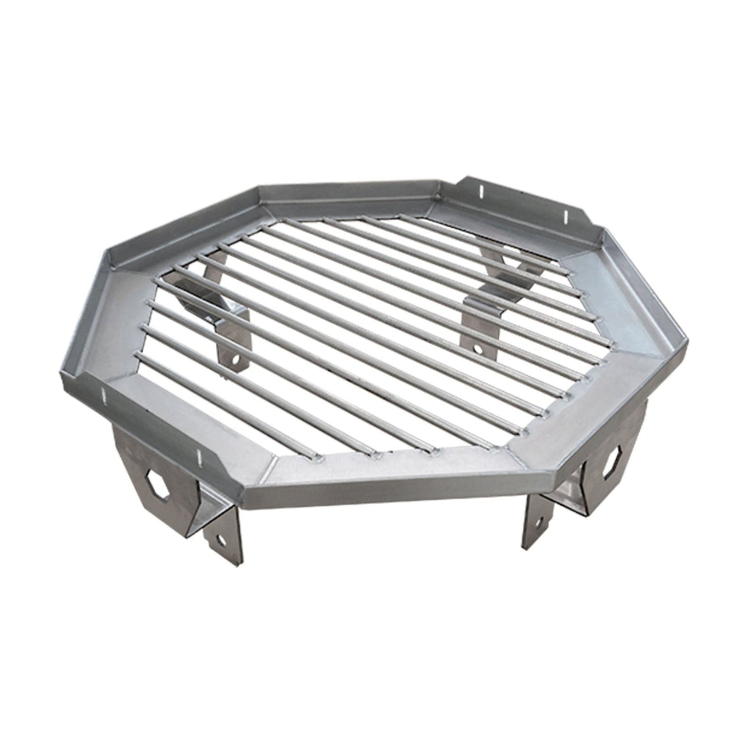 Brasero Sin Humo Parrilla4#Gris Plata