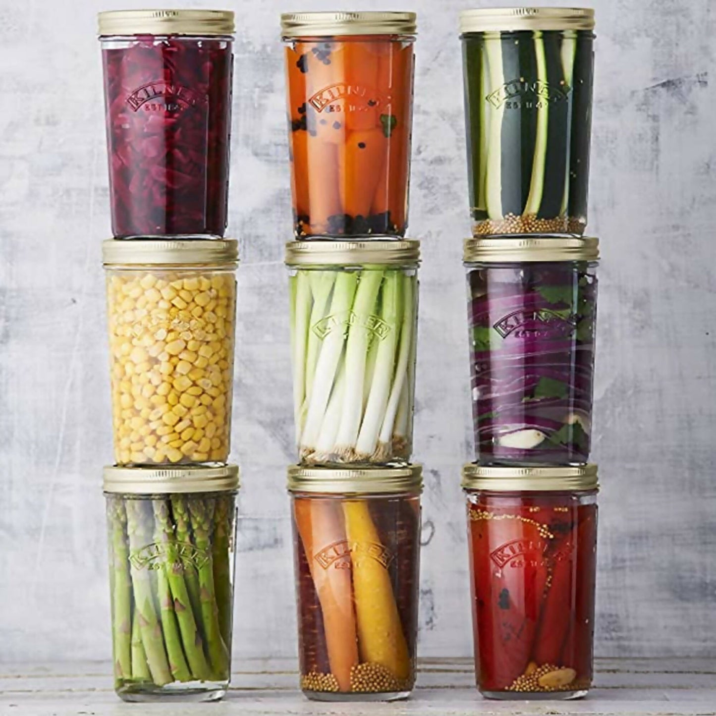 Frasco de Conservas Boca Ancha 0.5 Lts3#Sin Color