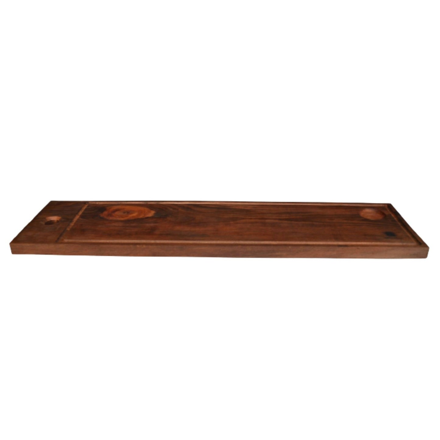 Tabla Asado Porta Sal 90 cms4#Café