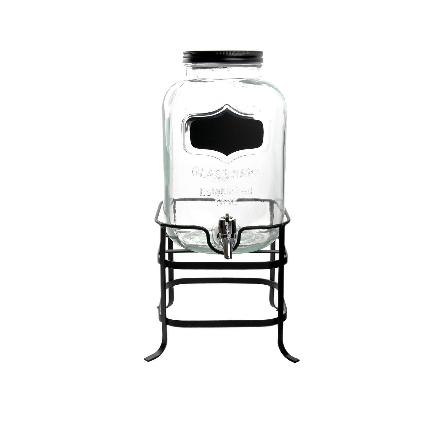 Dispensador Jugo Vidrio 5 Lts3#Transparente