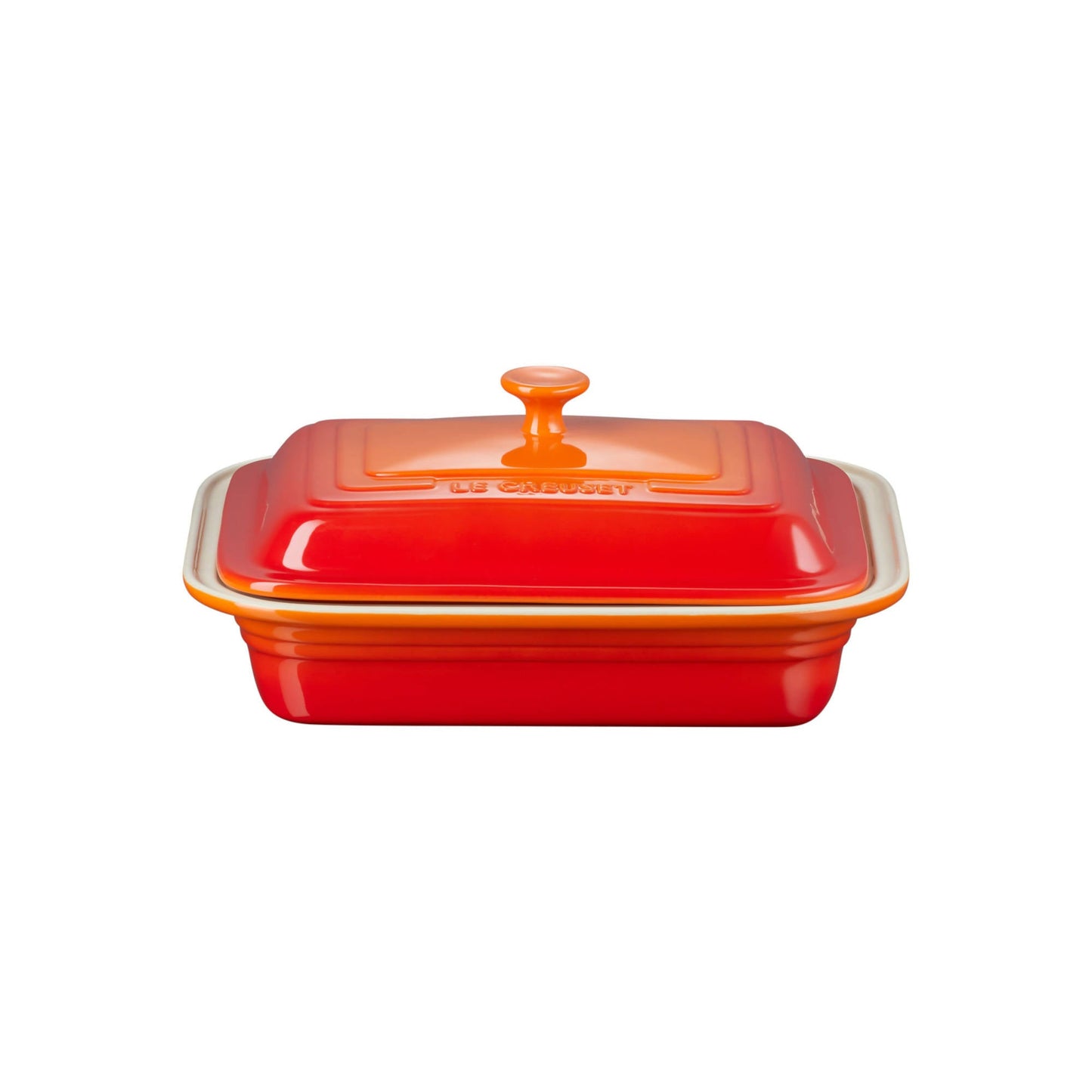 Bandeja Rectangular 28 Cm5#Naranjo