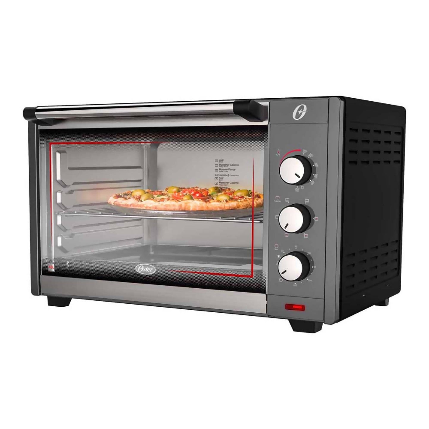 Horno Tostador Tecnología Convección 45 Lts TSSTTV00454#Gris