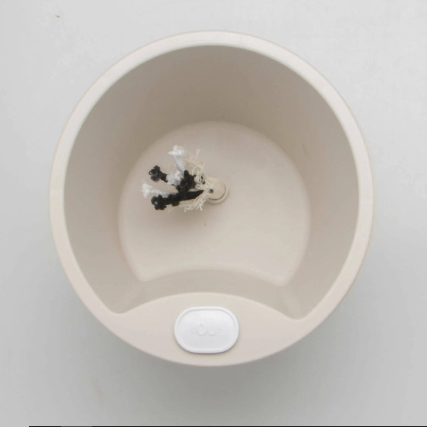 Pack 2 Maceteros Auto Riego Para Hierbas 1.6 Lts8#Beige