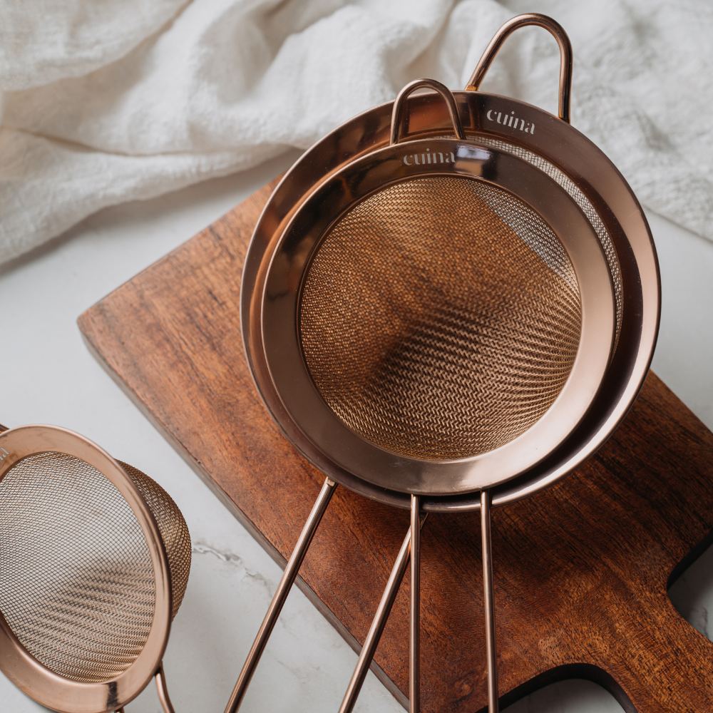 Set de 3 Coladores2#Cobre