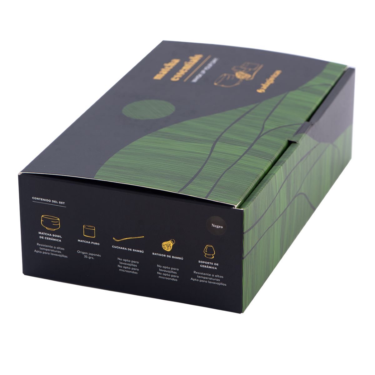 Set Matcha Bowl5#Negro
