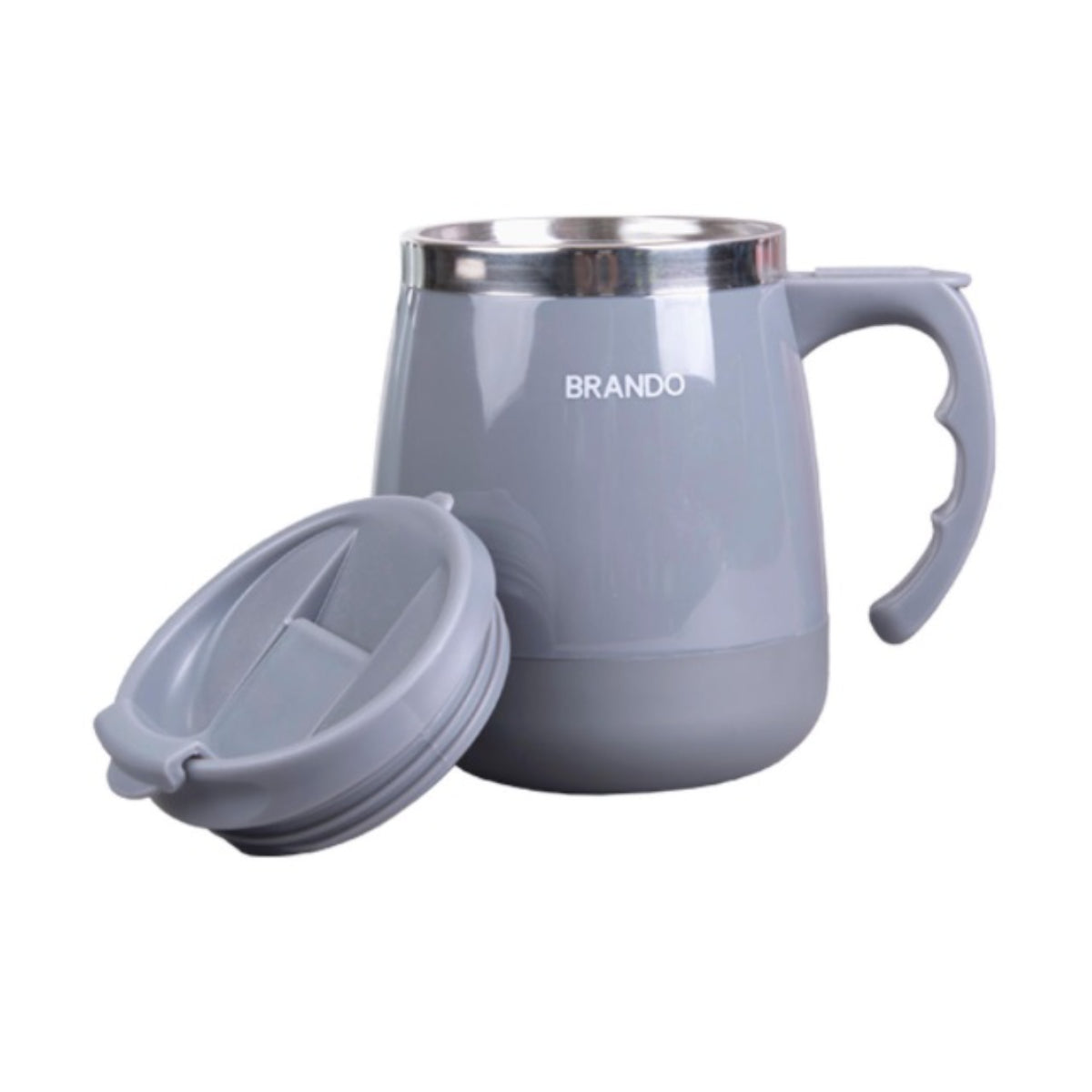 Termo Mug Antiderrame Insulado 400ml1#Gris