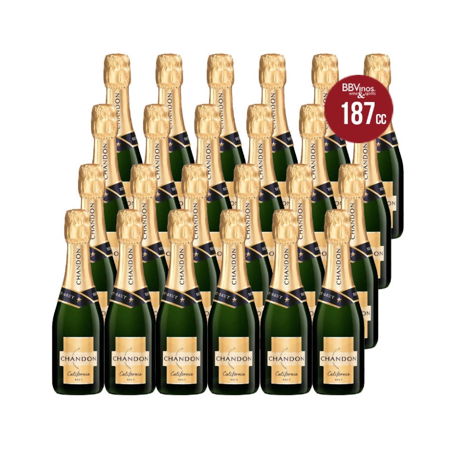Espumante Chandon Brut Caja 24 X 187 Cc2#Sin color