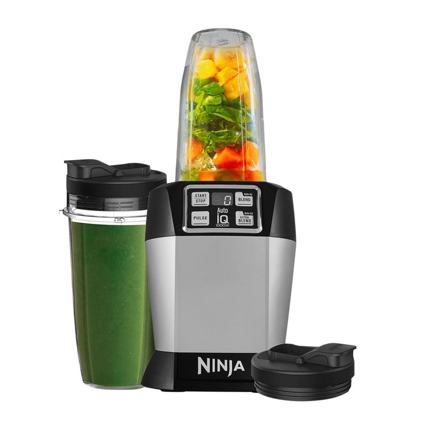 Licuadora con Vaso Individual con Auto-iQ BN495EU3#Negro