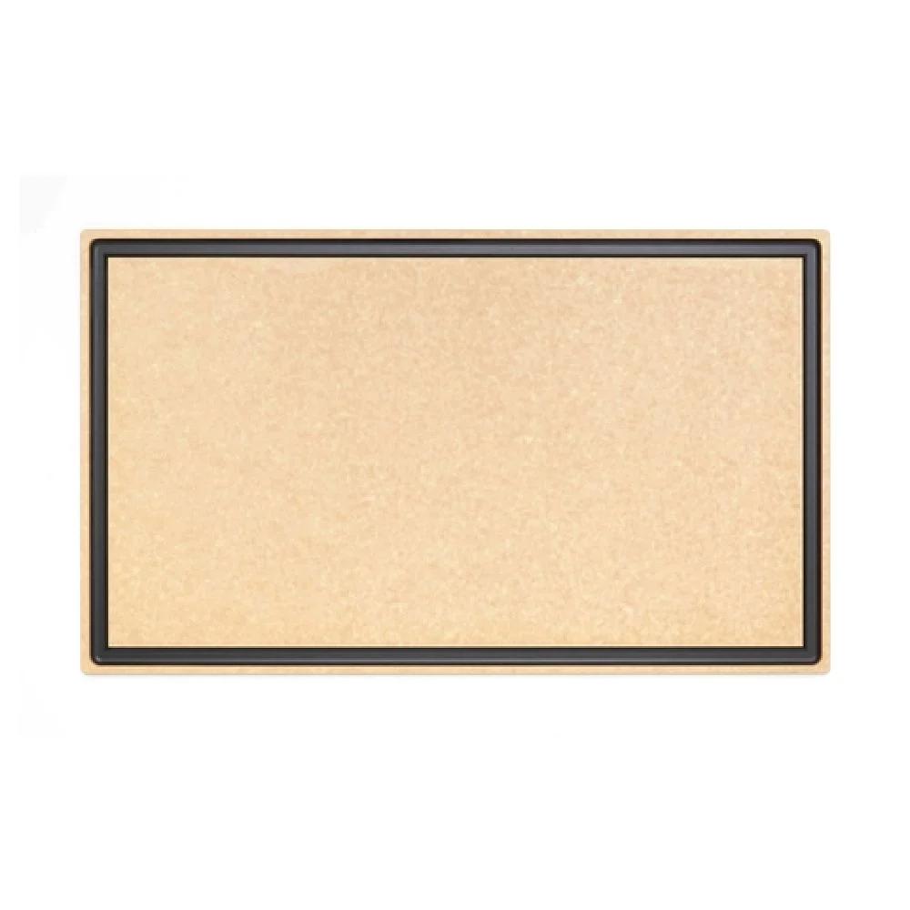 Tabla de cortar con ranura para jugos1#Beige
