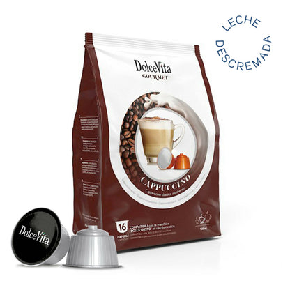 Cápsulas Compatibles Dolce Gusto Capuccino Skinny 16 Uds1#Sin Color
