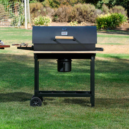 Parrilla Oregon Carbón con Termómetro1#Negro