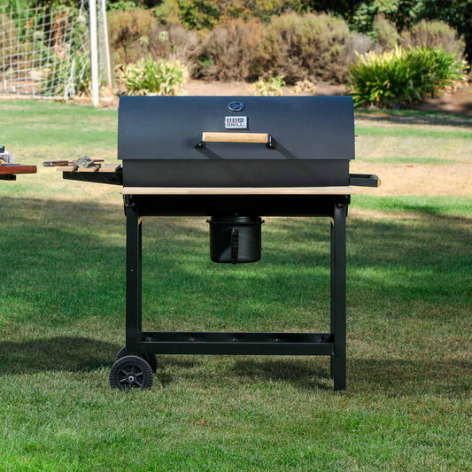 Parrilla Oregon Carbón con Termómetro1#Negro