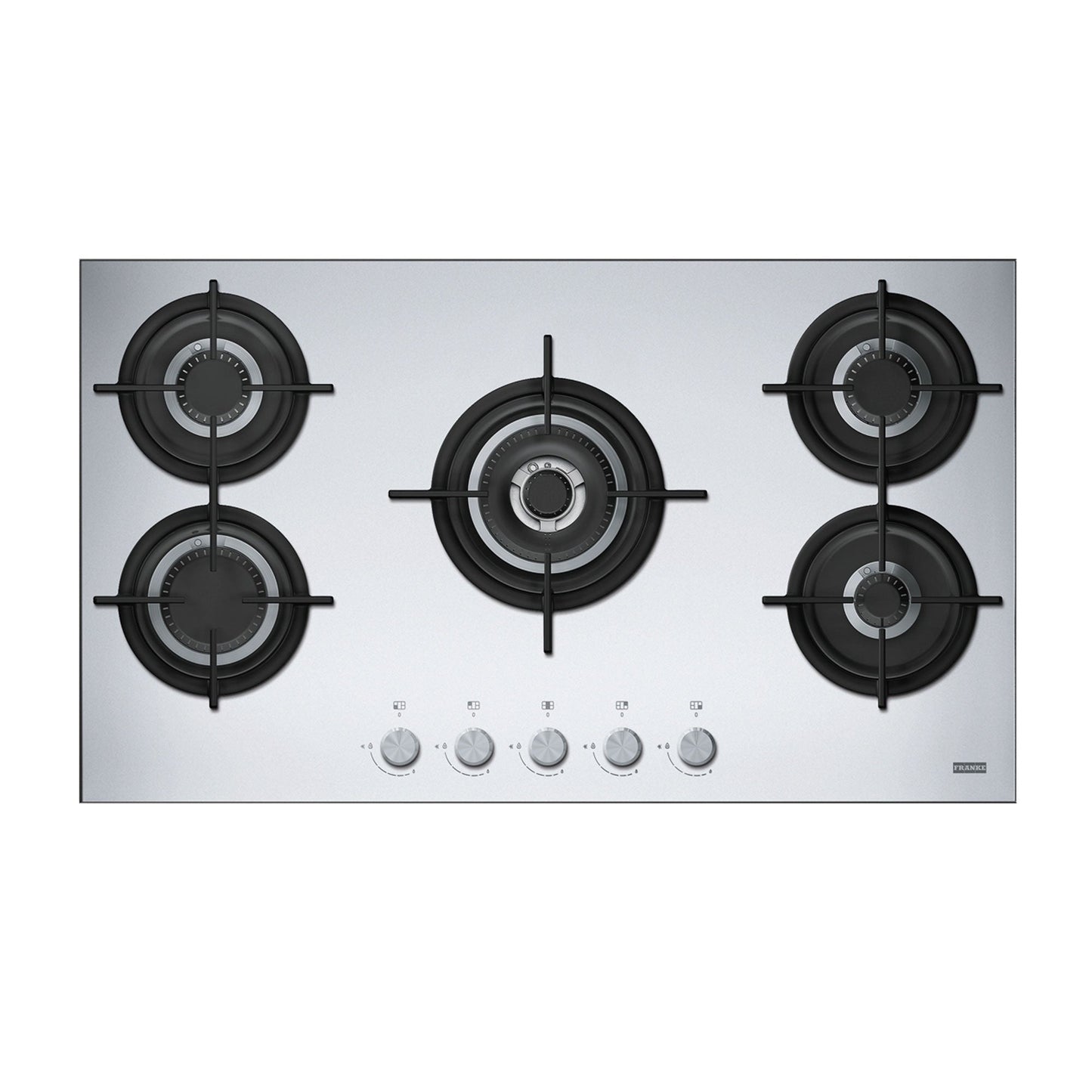 Encimera a Gas Nano tecnología FHCR 905 4G2#Acero