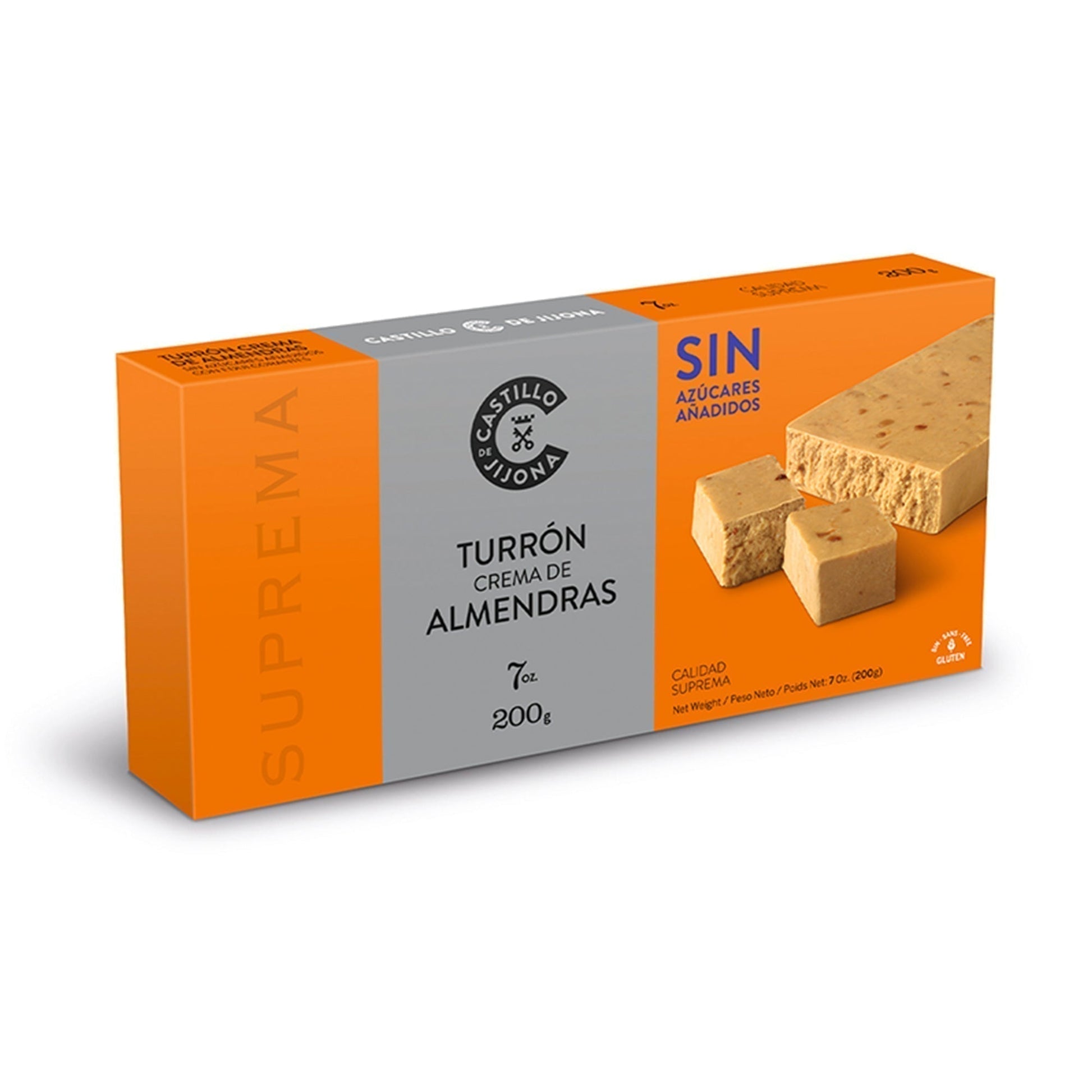 Turrón Imperial Suprema (Sin Azúcar)1#Naranja