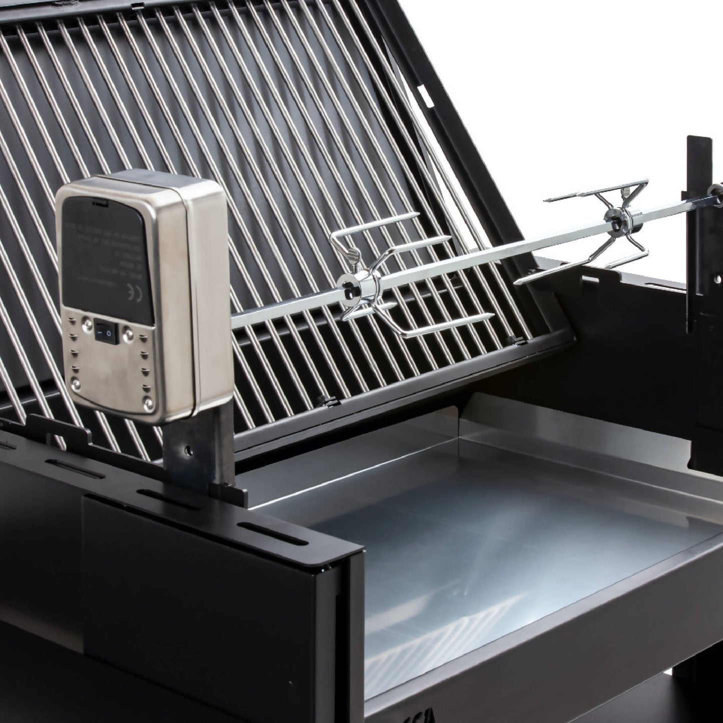 Parrilla a Carbón Alerce Full Black6#Negro