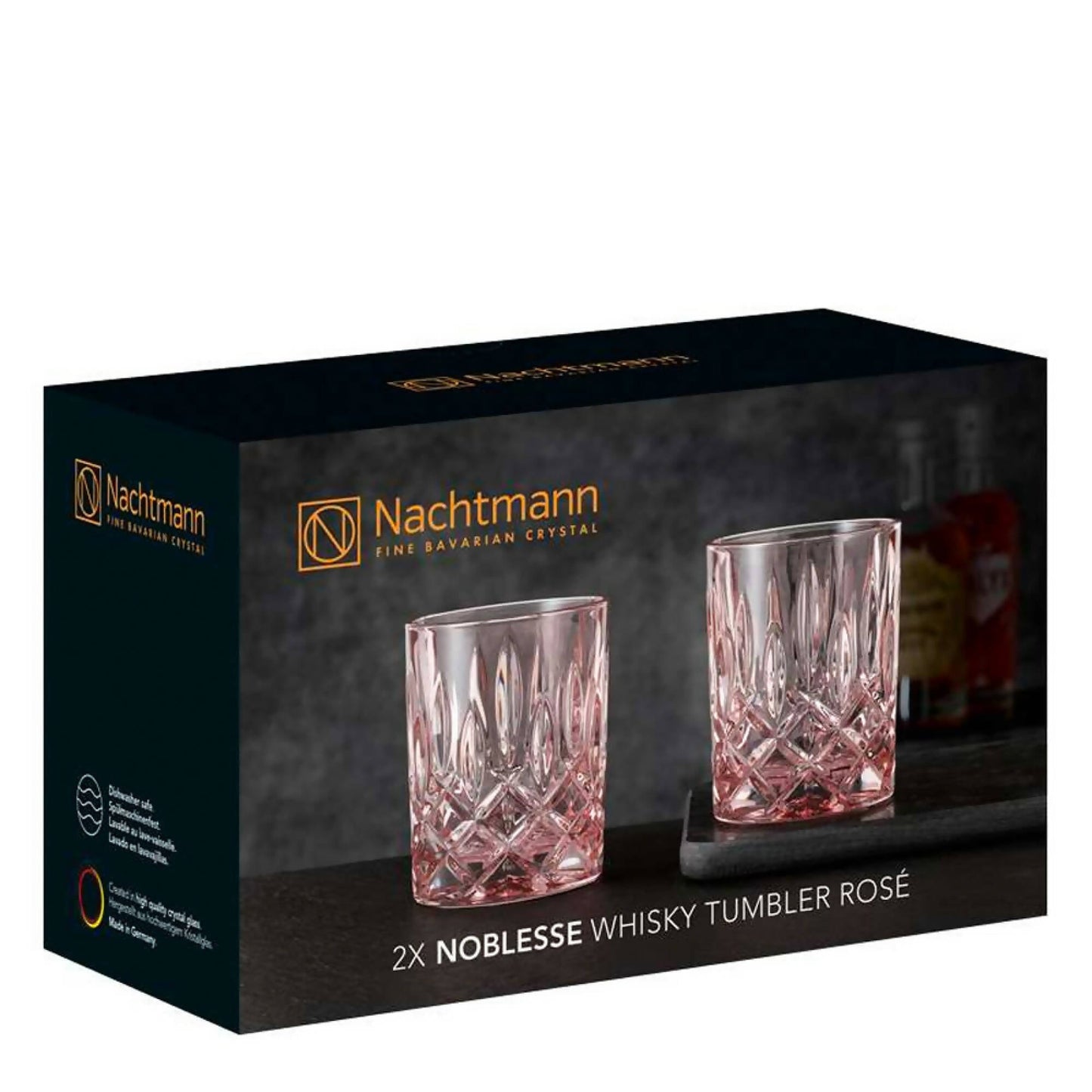 Set 2 Vasos Noblesse Fresh Rosé4#Rosado