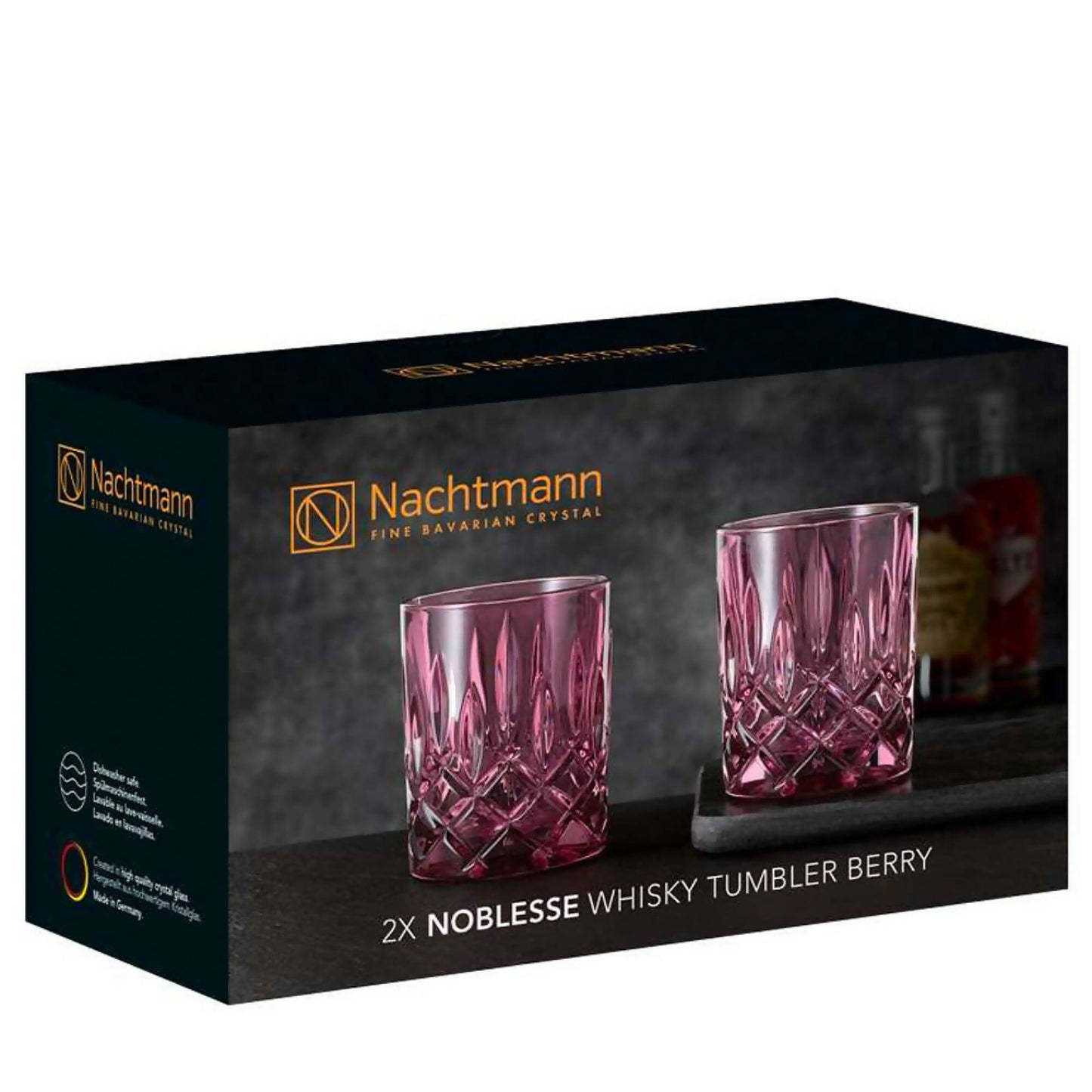 Set 2 Vasos Noblesse Vintage Berry4#Rosado