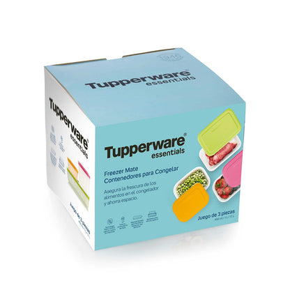 Set 3 Contenedores Congelador/Freezer9#Rosado