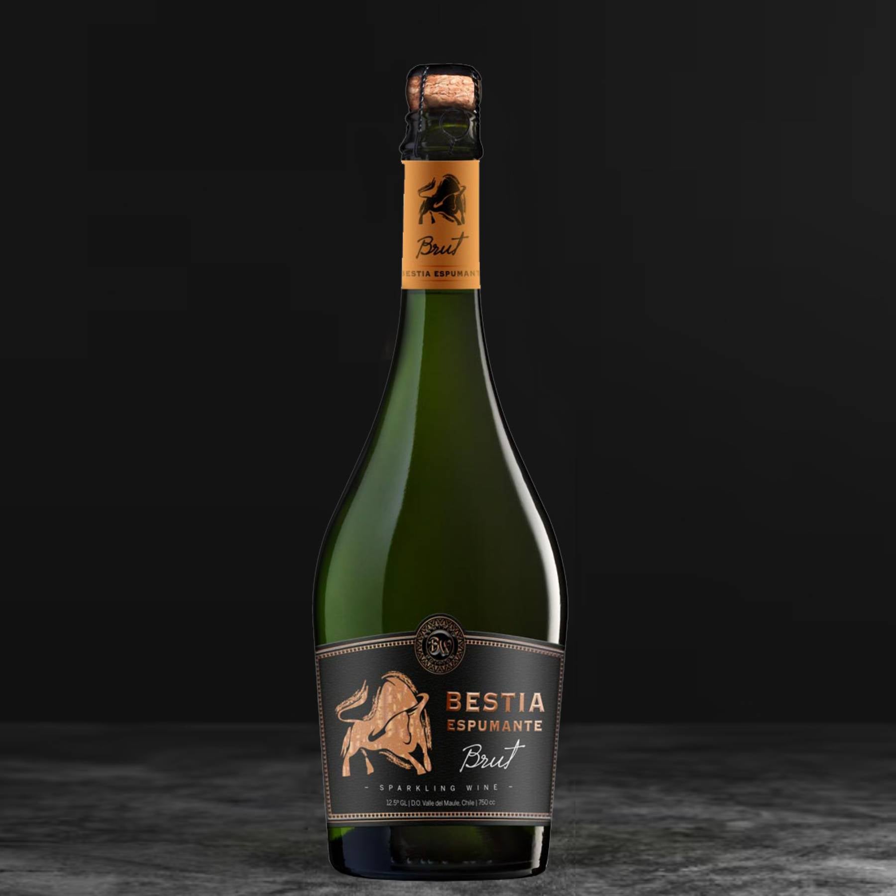 6 Espumantes Bestia Negra Brut1#Sin color