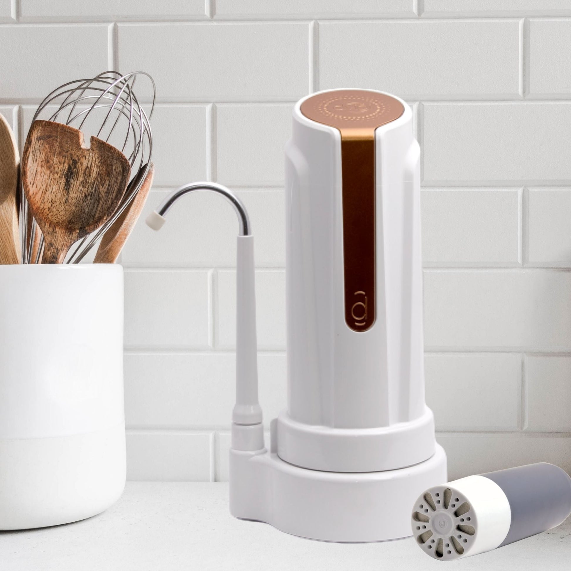 Filtro Purificador Agua con Arsénico As Plus + 1 Filtro1#Dorado