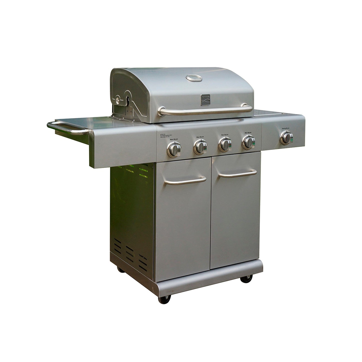 Parrilla 4 Quemadores + Quemador Lateral KE-P33492-N6#Acero