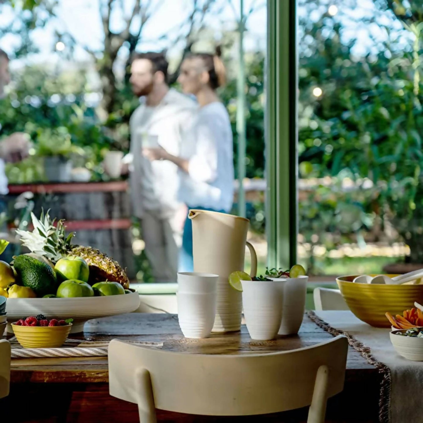 Set 6 Vasos Tierra Bajos 350ml1#Multicolor