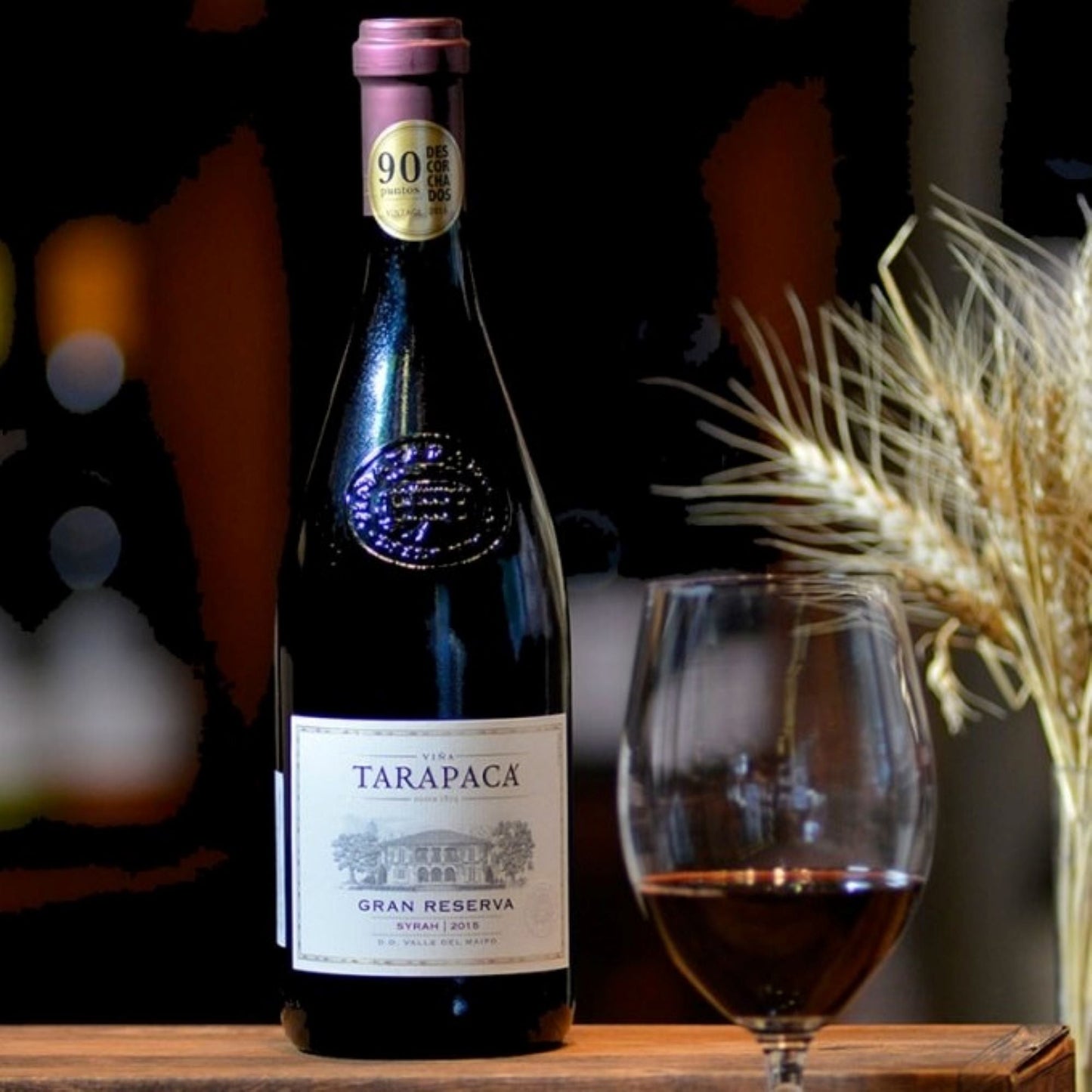 6 Vinos Tarapaca Gran Reserva Syrah1#Sin color