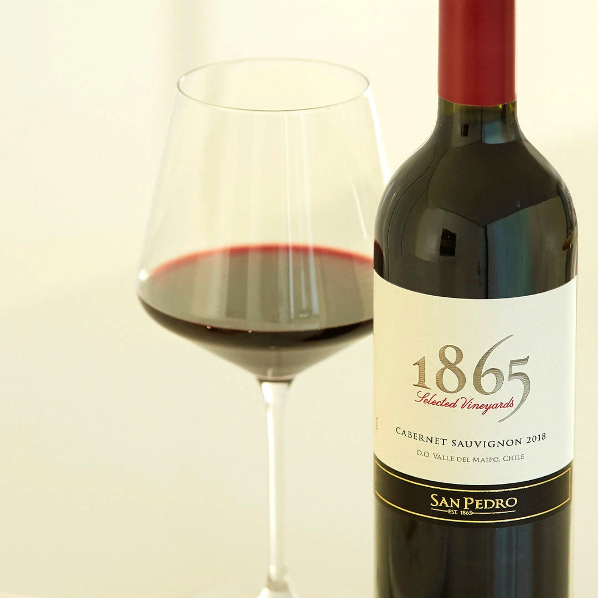 6 Vinos San Pedro 1865 Carmenere1#Sin color