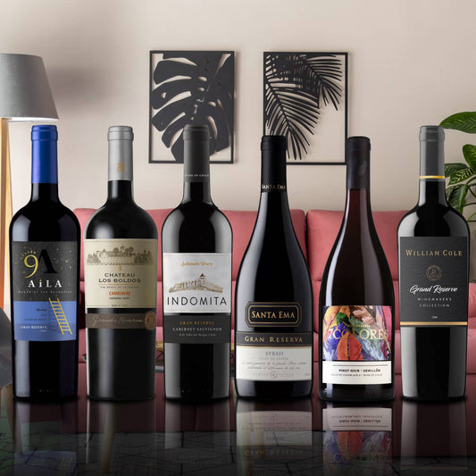 6 Vinos Top Gran Reserva Tintos1#Sin Color