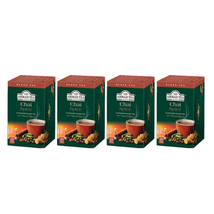 Té Chai (4 Cajas De 20 Sachets C/u)2#Sin color