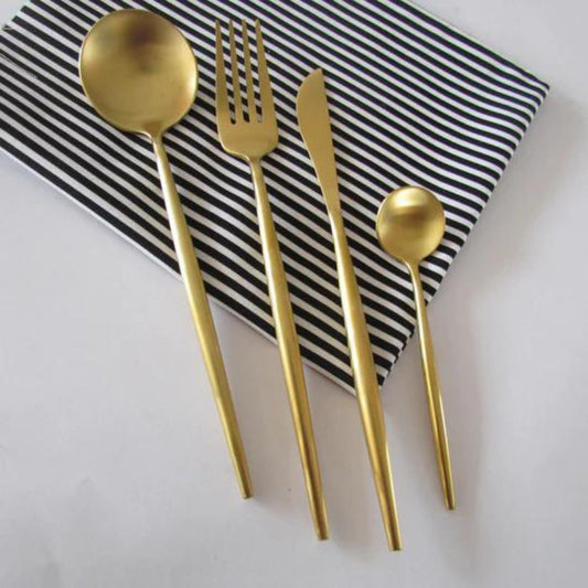 Set Cubiertos Portugal Doré1#Dorado