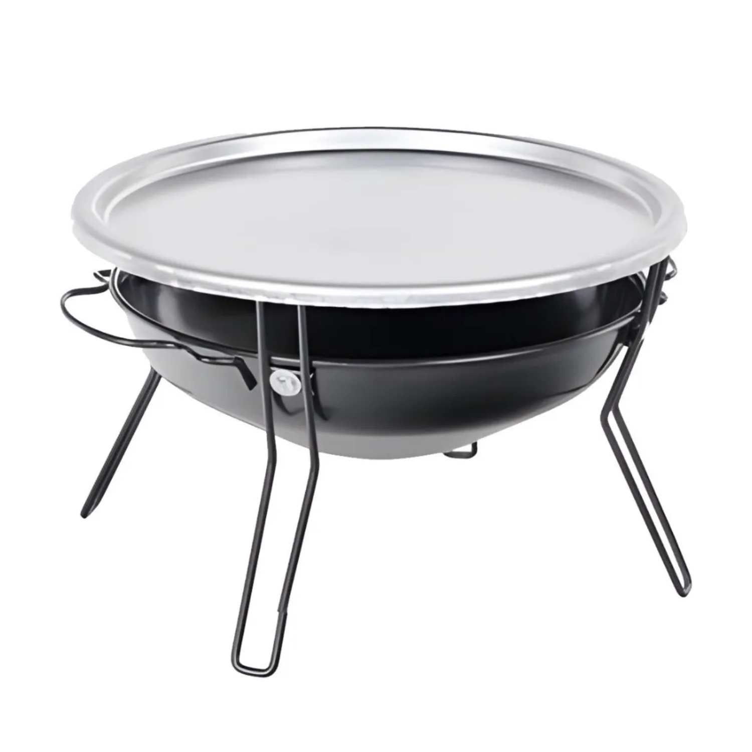 Parrilla Brasero Mesa Acero Inoxidable4#Negro