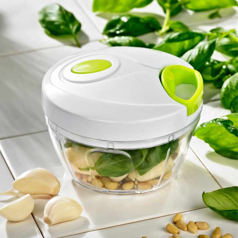 Picador Cortador Verduras y Frutas Procesador1#Blanco