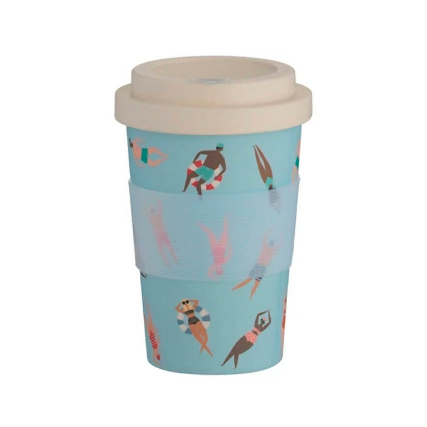 Travel Mug Bamboo 380 ml2#Celeste