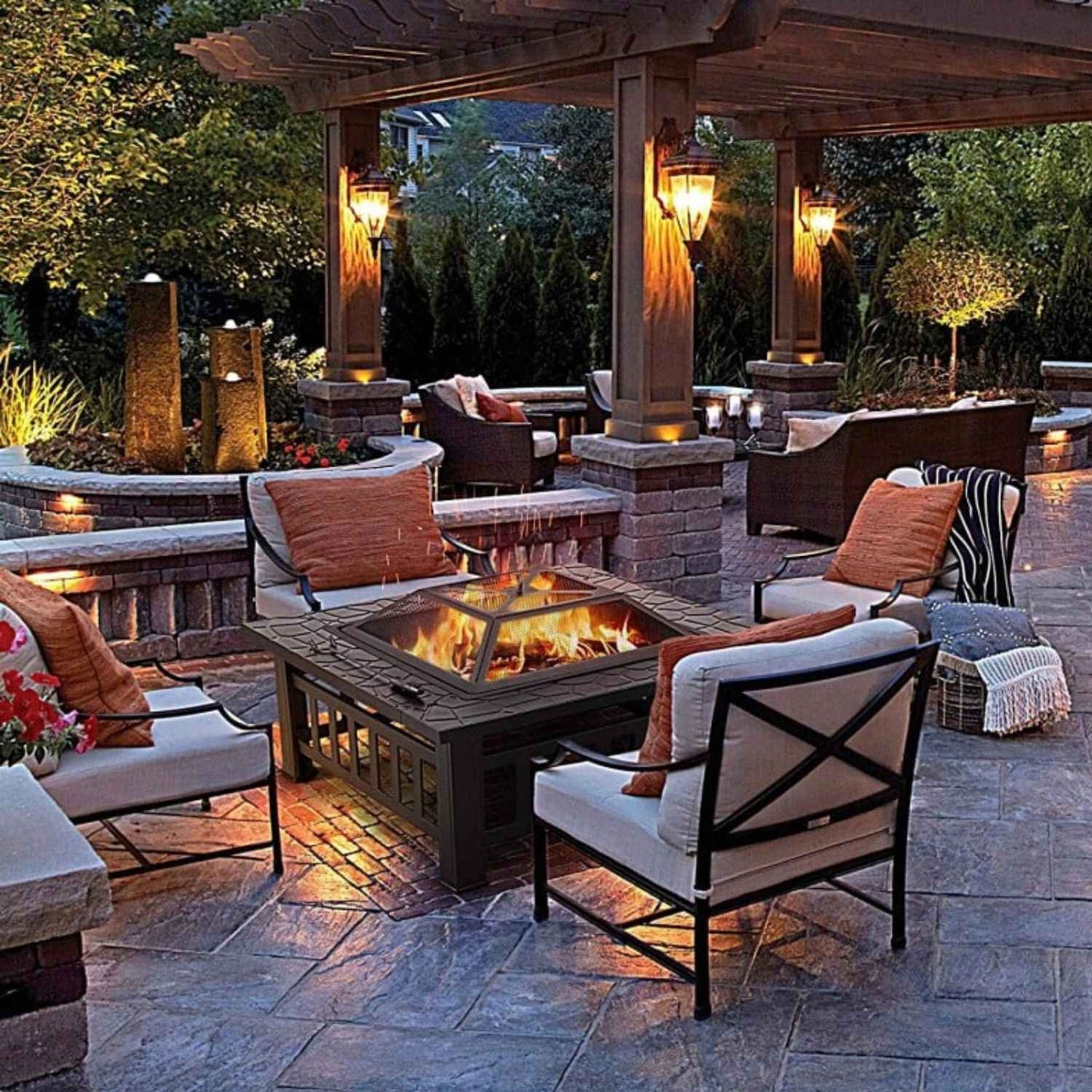 Fogón Brasero Cooler Metal 3 en 11#Negro