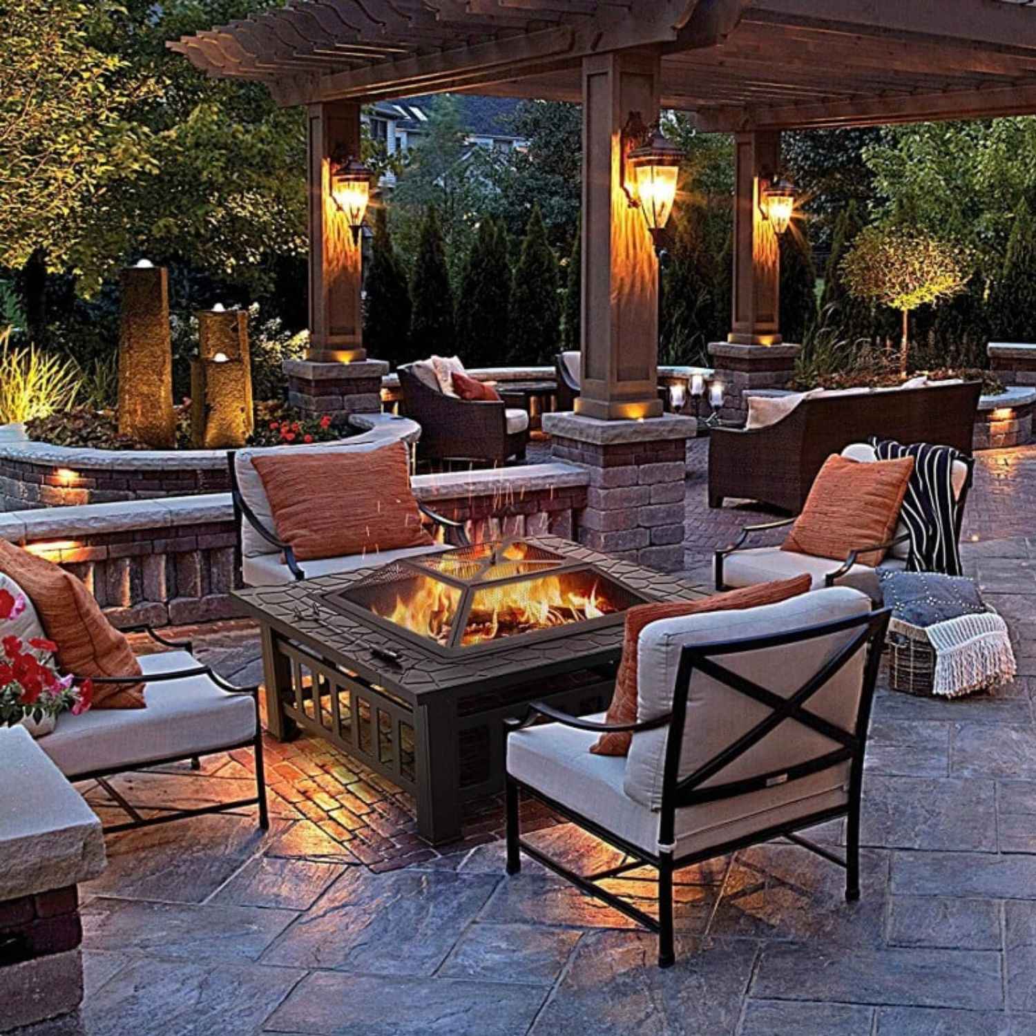 Fogón Brasero Cooler Metal 3 en 11#Negro