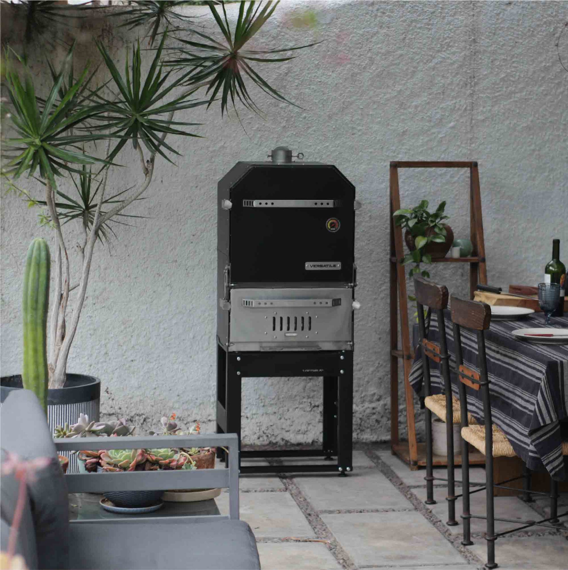 Horno Ahumador L9#Negro