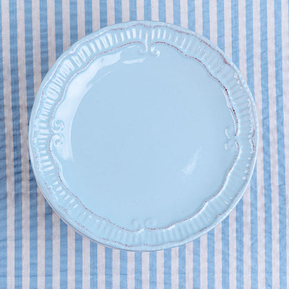 Plato Entrada Provenzal Vintage3#Celeste