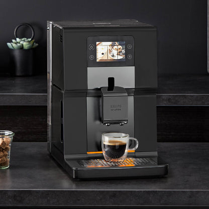 Cafetera Espresso Intuition Preference Touch + Lechero6#Negro