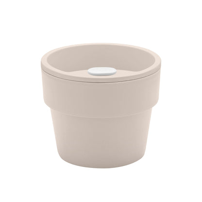 Pack 2 Maceteros Auto Riego Para Hierbas 1.6 Lts3#Beige