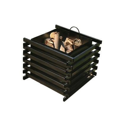 Fogón Brasero De Fierro Para Terraza2#Negro